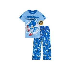 Sonic the Hedgehog Kids Pajama Set - Blue